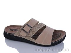 Шлепки, Oscar оптом 01-17 беж к.