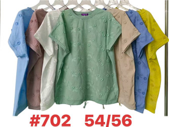 Футболки женские БАТАЛ оптом 45387690 702-37