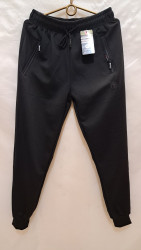 Спортивные штаны мужские (черный) оптом 71360942 7308-11