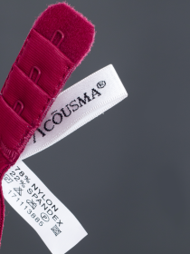 Бюстгальтер Acousma A6065-6BH (  бордовый, B  6 шт. )