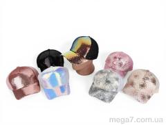 Кепка, Cheryagroup оптом CHERYAGROUP Бейсболка з сіткою на регуляторі 001-2 mix