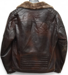 Куртки кожзам зимові чоловічі оптом