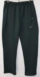 Спортивные штаны мужские на флисе (khaki) оптом 17325489 01-3