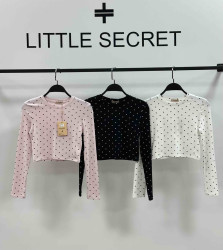 Лонгсліви жіночі (чорний) оптом Little Secret