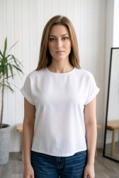 Блузки женские БАТАЛ оптом 42073651 888-23