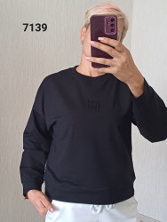 Свитшоты женские ТУРЦИЯ ПОЛУБАТАЛ оптом 75891462 7139-45
