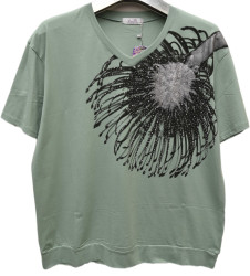 Футболки женские БАТАЛ оптом 81390546 771-80