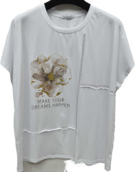 Футболки жіночі БАТАЛ оптом 