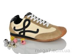 Кроссовки, Violeta оптом B2990-6 beige