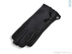 Перчатки, Королева оптом G7-806Ж шкіра вовна black