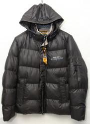 Термо-куртки зимние мужские (черный) оптом 98753462 ZK8611-27