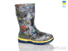 Резиновая обувь, Lot Shoes оптом N001-2 сірий