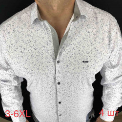 Рубашки мужские PAUL SEMIH ПОЛУБАТАЛ оптом 60813497 04-102