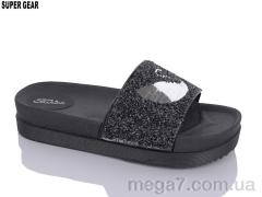 Шлепки, Super Gear оптом A752 black