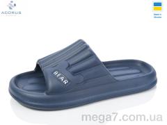 Шлепки, Acorus оптом ACORUS Slippers T111 синій