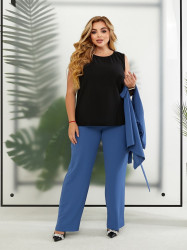 Костюми жіночі БАТАЛ (3-ка) оптом 