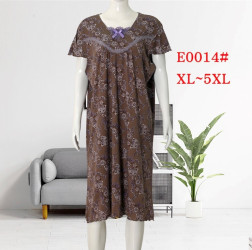 Ночные рубашки женские БАТАЛ оптом XUE LI XIANG 95682017 E0014-12