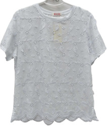 Футболки женские БАТАЛ оптом 93018245 8816-213