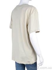 Футболка, Textile оптом Textile  804Ж бежевий