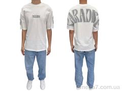 Футболка, I8denim оптом 90556 ekru