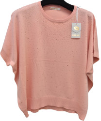 Футболки жіночі БАТАЛ оптом Kiss Me