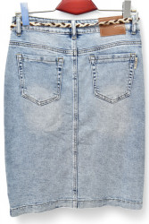 Юбки джинсові жіночі DAG DENIM ПОЛУБАТАЛ оптом DRAGON