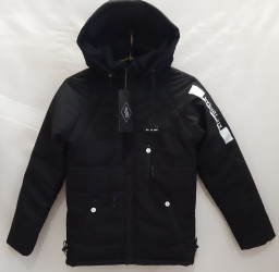 Куртки юниор (black) оптом 62143059 001 -78