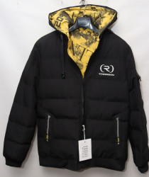 Куртки двусторонние зимние мужские KZXN (black) оптом 47816029 KZ053-5