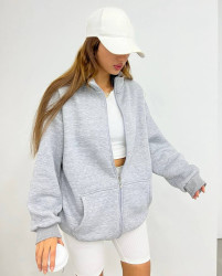 Спортивные кофты женские на флисе оптом 40235719 7068-69