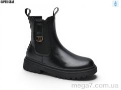 Ботинки, Super Gear оптом 0025-021 black