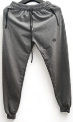 Спортивные штаны мужские БАТАЛ (серый) оптом Турция 69701325 01-6