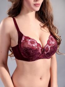 Бюстгальтер Diorella 63670E (  бордовый, E  6 шт. )