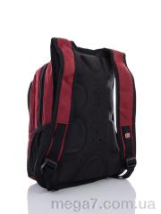 Рюкзак, Superbag оптом W21-2 bordo