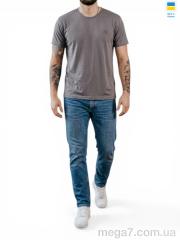 Футболка, Sport style оптом 01AD батал т.сірий