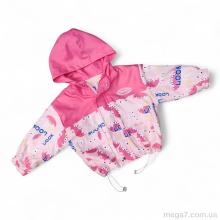 Ветровка, Kids-modnik оптом 17307 рожевий