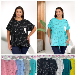 Футболки жіночі БАТАЛ оптом 