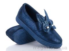 Слипоны, Ok Shoes оптом 1222-2 blue
