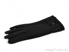 Перчатки, PAIDI оптом 35-7 трикотаж black