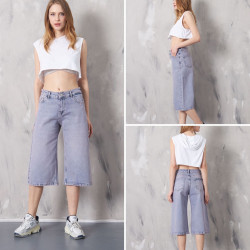 Шорты женские джинсовые оптом 61923758 526