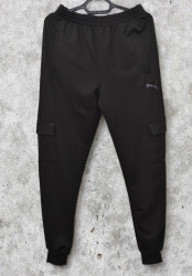 Спортивные штаны мужские (черный) оптом 90578142 03-23