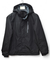 Куртки демисезонные мужские (черный) оптом 02463978 01-1