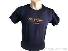 Футболка, TurkishBrend оптом C006 т.синій