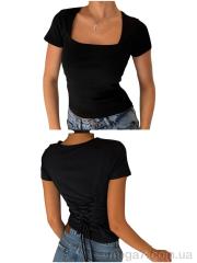 Футболка, Alisa Brand оптом VALERIA BUTIK 408 чорний