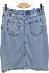 Спідниці джинсові жіночі DKNSEL БАТАЛ оптом 