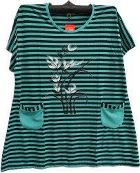 Футболки женские БАТАЛ оптом 24701568 0516-5