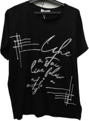 Футболки женские БАТАЛ оптом 41869037 3504-7