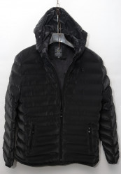 Куртки зимние мужские FUDIAO на меху (black) оптом 61529730 6827-3