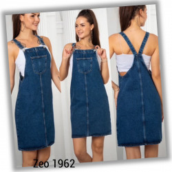 Сарафаны джинсовые женские ZEO BASIC оптом 76230581 1962-9