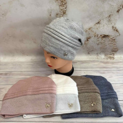 Шапки жіночі на флісі оптом CAP