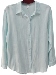 Рубашки женские БАТАЛ оптом 35809267 8337-313